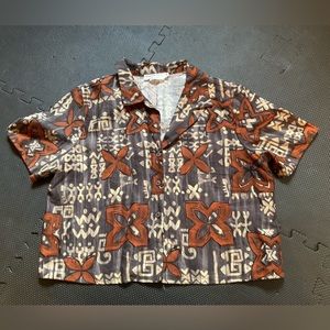 Urban Renewal Remnants printed souvenir shirt - size L - New never worn